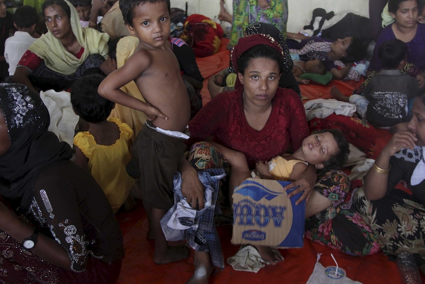 Rohingya migrants rescued