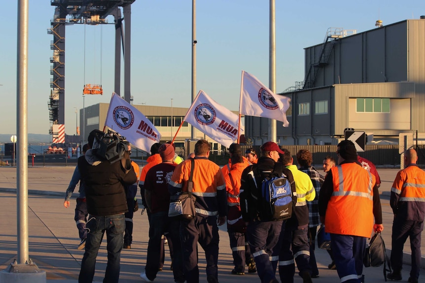 Port of Brisbane workers return