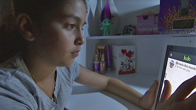 Anastasia Asarloglou is one of the thousands of Australian children who have experienced bullying online.