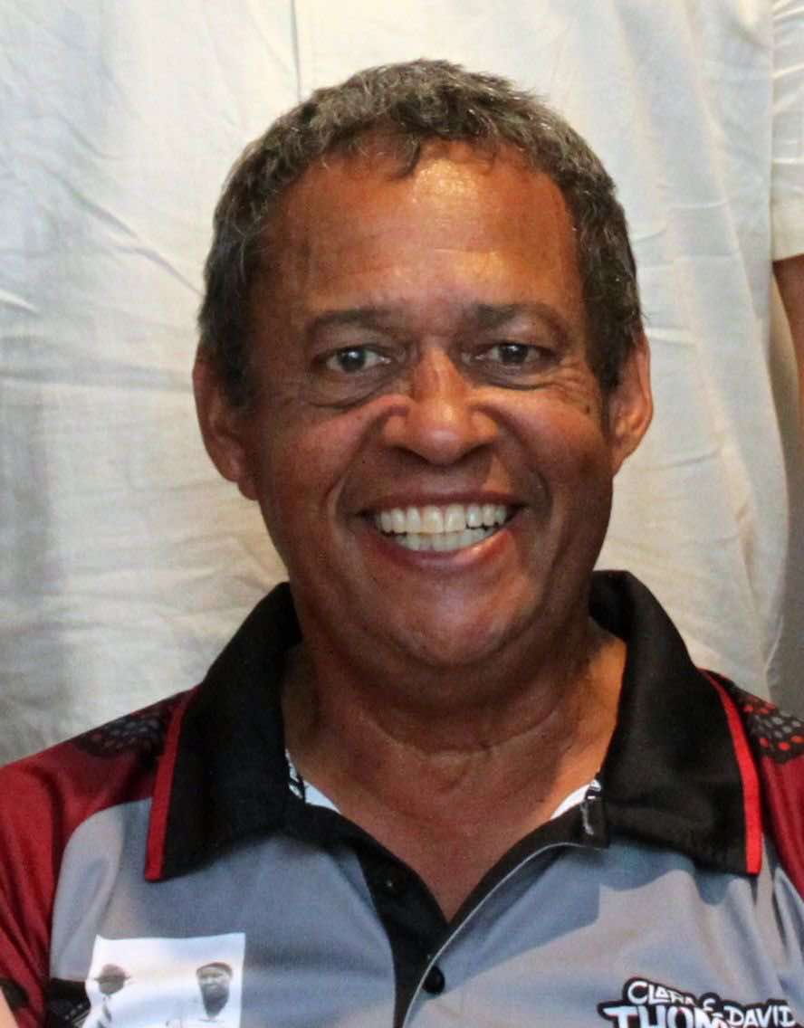 A head shot of Iningai custodian David Thompson smiling. 