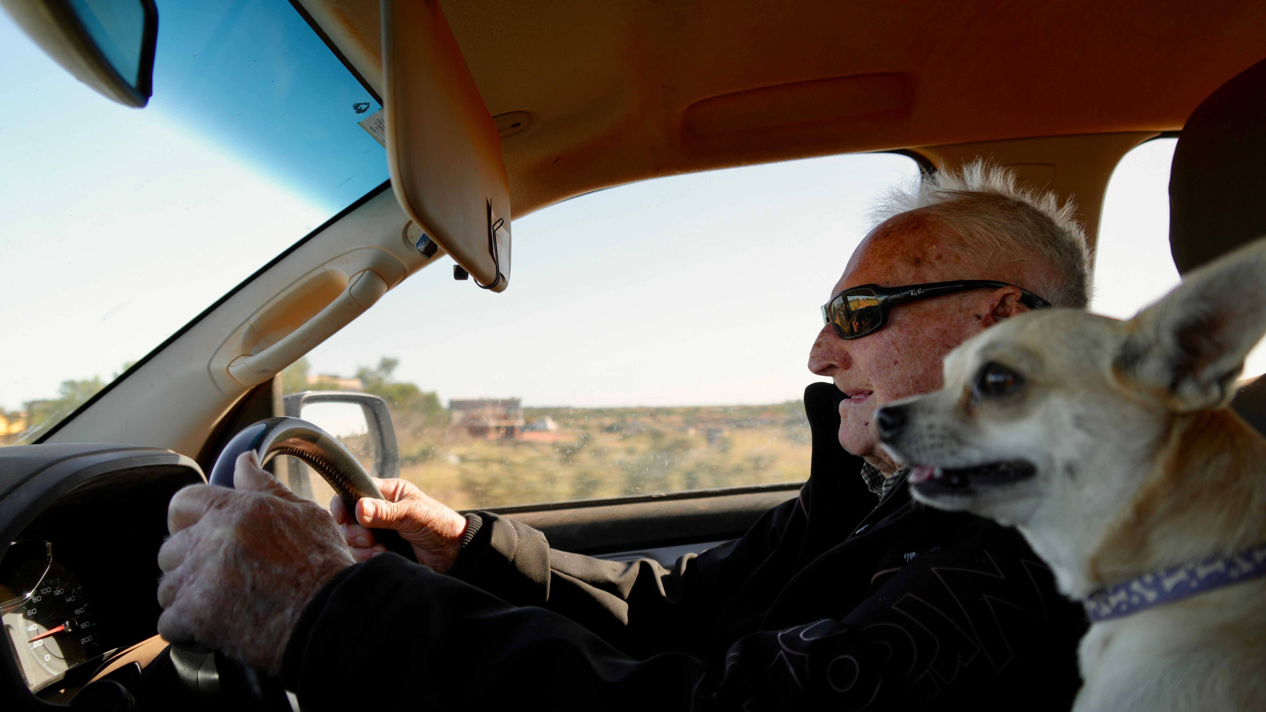 With his pet chihuahua and trusty gopher, 97yo grazier won't slow down