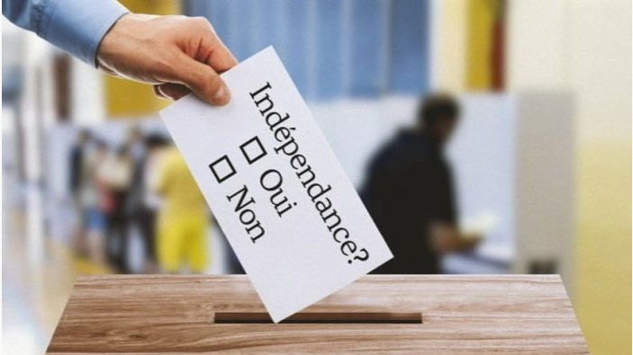 A ballot is seen.