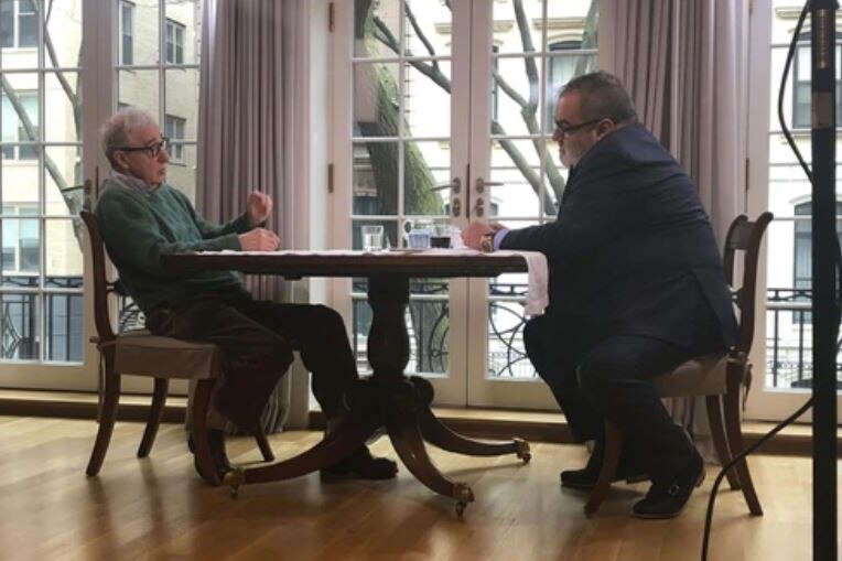Woody Allen sits for interview with Argentinian TV show