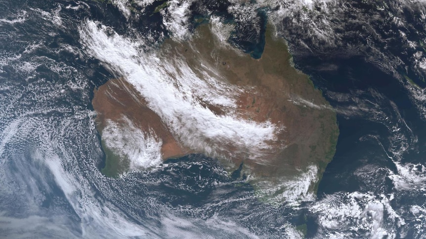 Satellite Image north west cloud band