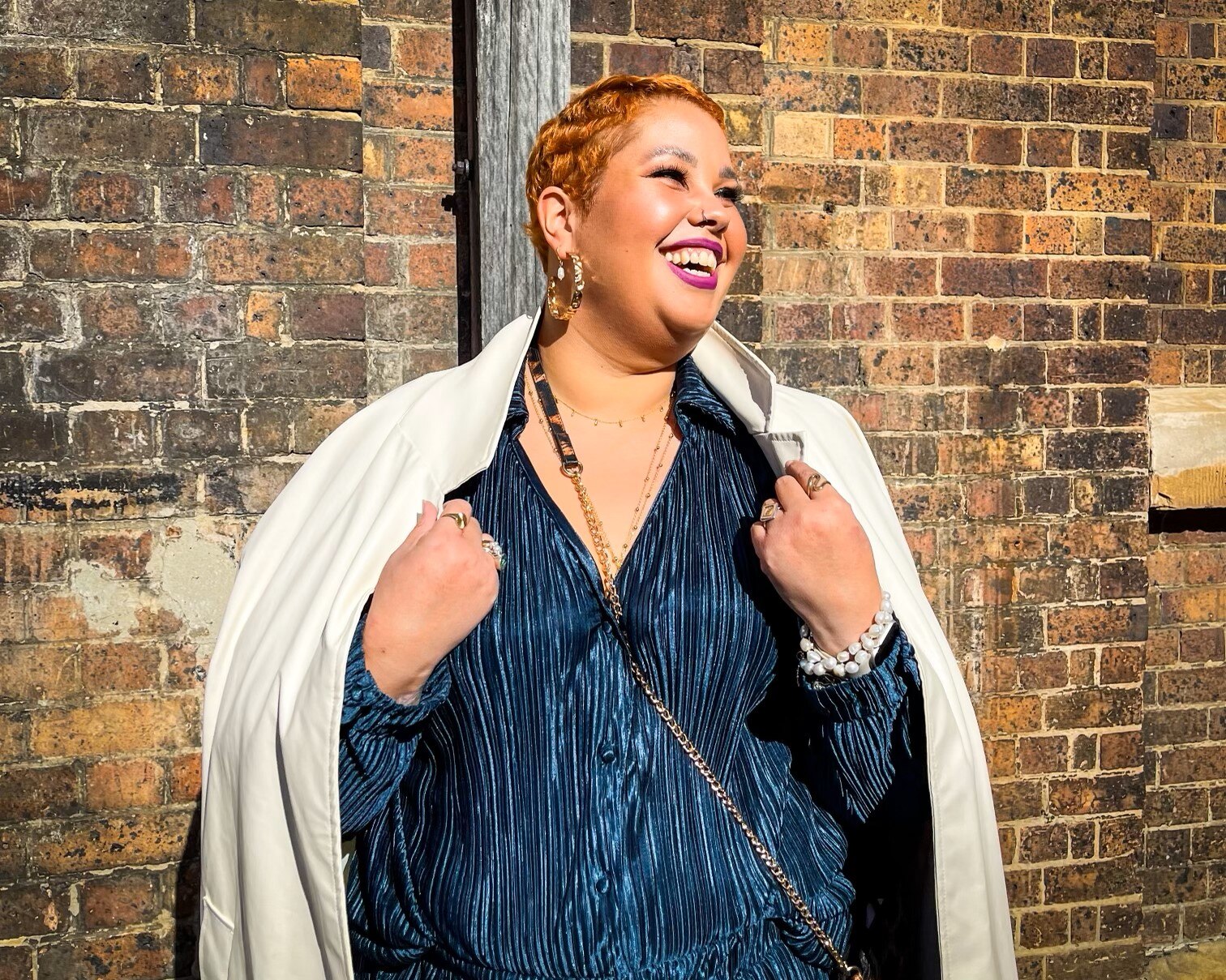 April Helen-Horton poses for a headshot