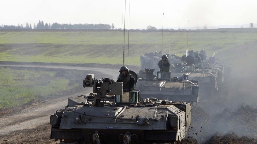 The suspension is linked to an Israeli decision to open a humanitarian corridor into Gaza.