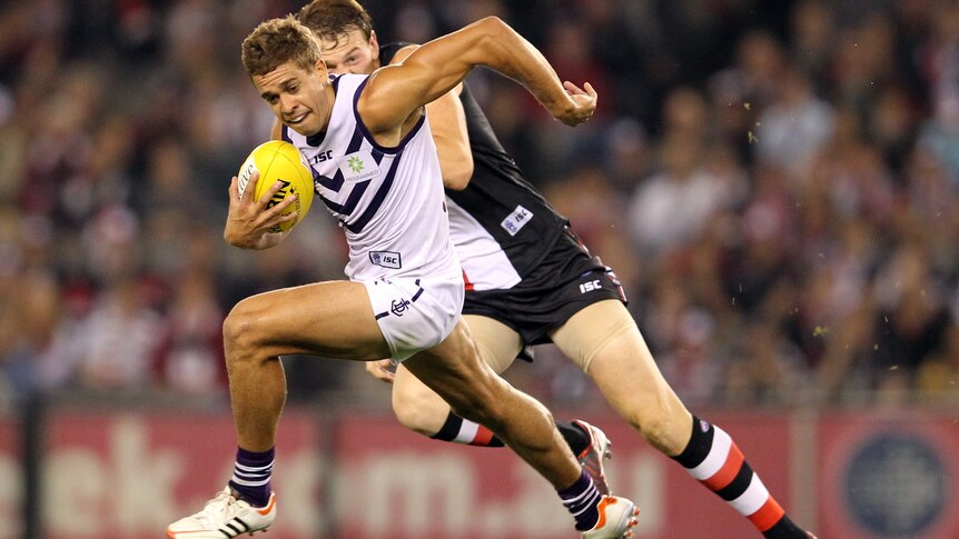 Stephen Hill turned in a cracking second half to lift the Dockers.