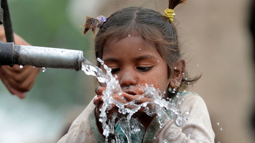 More than 2.5 billion people are in need of decent sanitation and clean water.