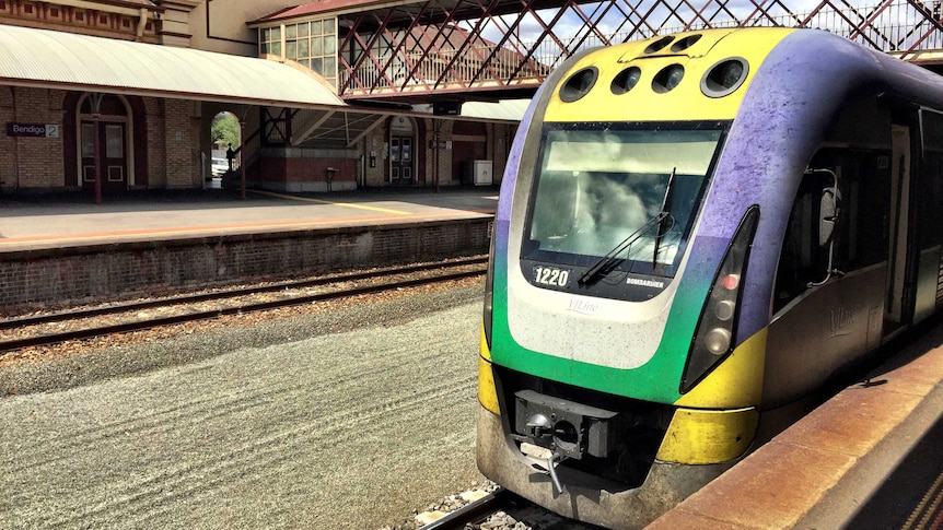 Bendigo Train station.