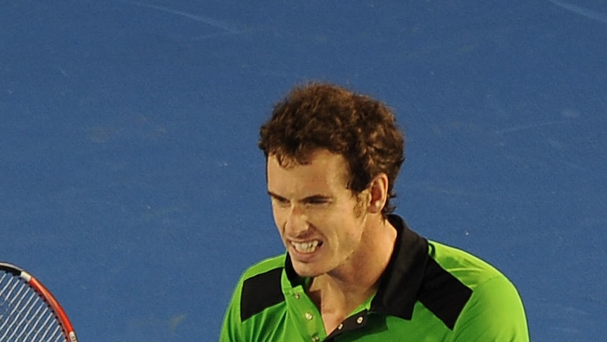 Best of British ... Andy Murray is looking for Britain's first grand slam singles win since 1977.
