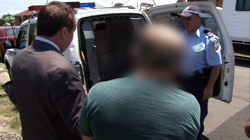 The 65-year-old man was arrested by the NSW Police Child Abuse Squad after receiving a tip-off from the public.