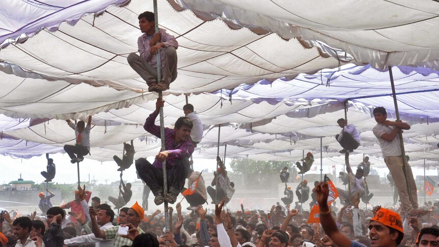 India election rally