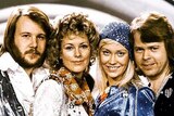 Swedish band ABBA in 1974. Posted to the band's official Instagram page on April 6, 2018.