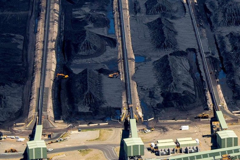 Hay Point Coal Terminal outside Mackay, Queensland