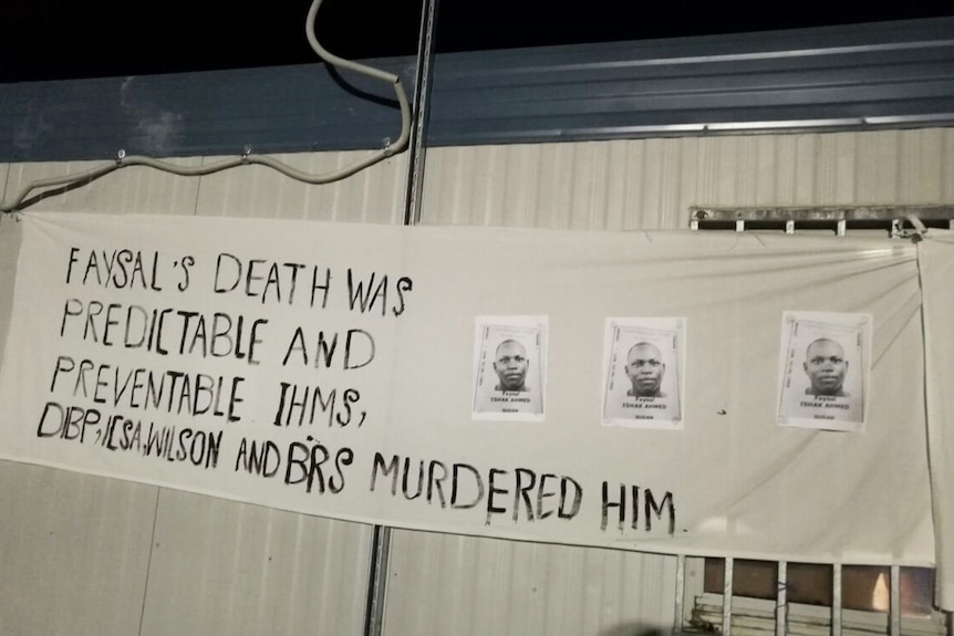 Manus Island vigil