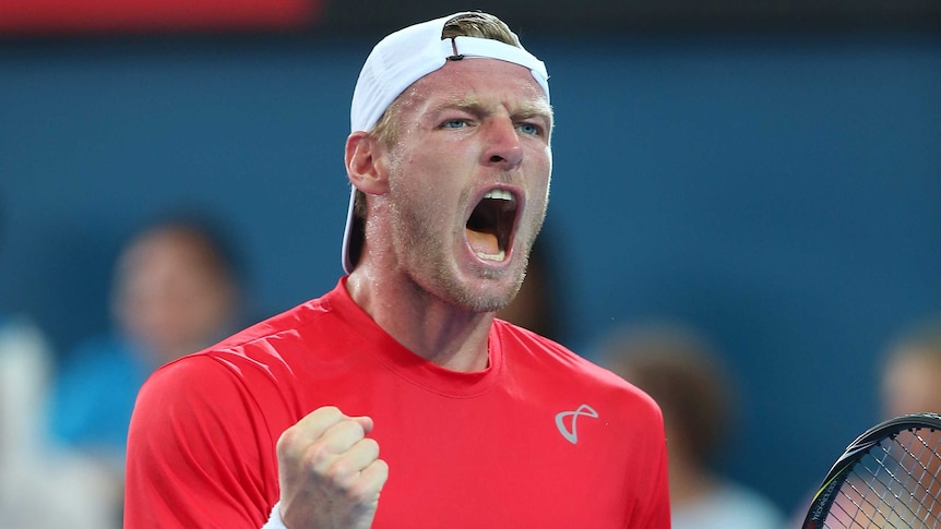 Sam Groth at the Brisbane International