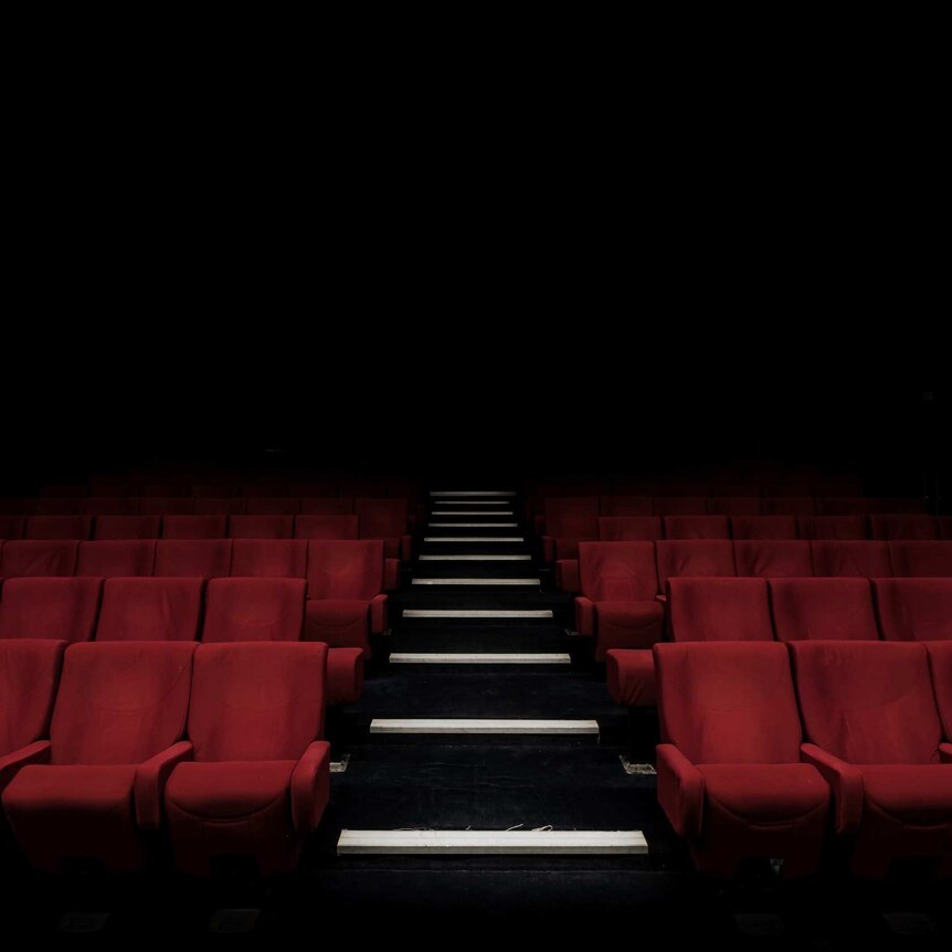 dark image of empty theatre