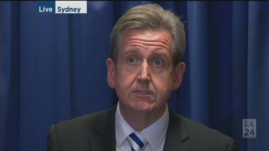 Barry O'Farrell speaking after giving evidence at ICAC