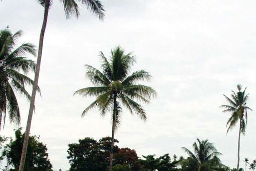 The exterior of the Manus Island detention centre