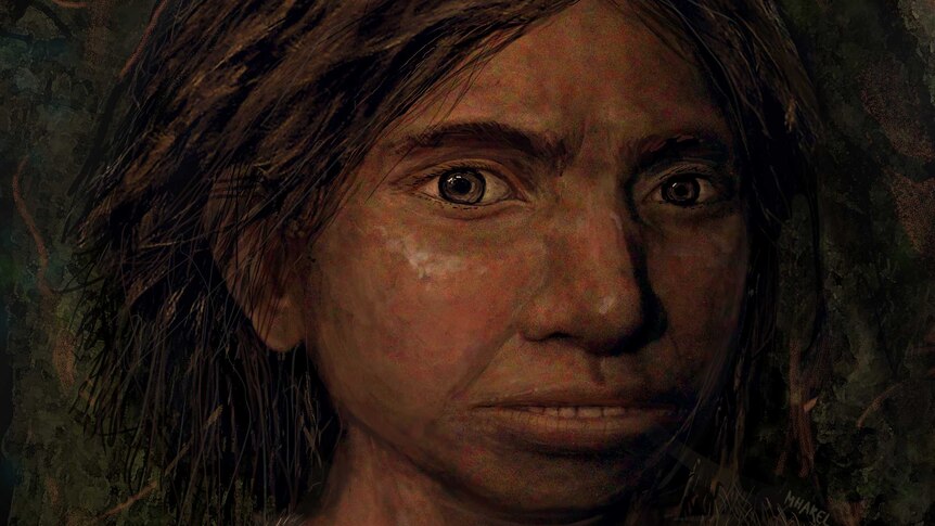 Artist's impression of a Denisovan
