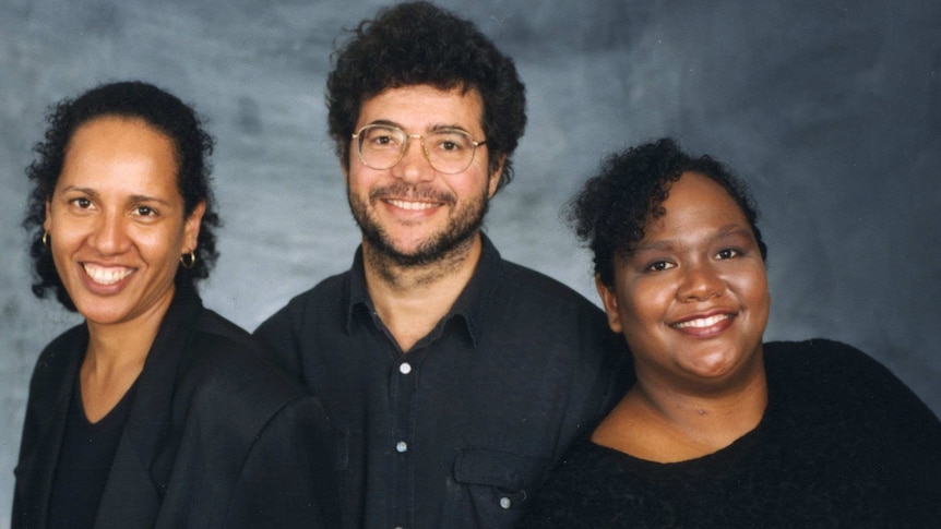 Charmaene Scott, Wayne Coolwell and Karen Dorante pose for a photo.