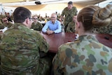 Malcolm Turnbull visits troops in Iraq