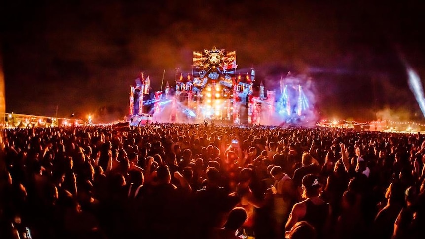 Defqon Dance Music Festival stage.