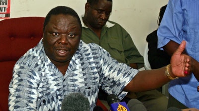 Treason charges against opposition leader Morgan Tsvangirai have been dropped