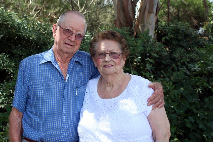 Allen and Pat Taylor at their home in Page, ACT, February 2017.