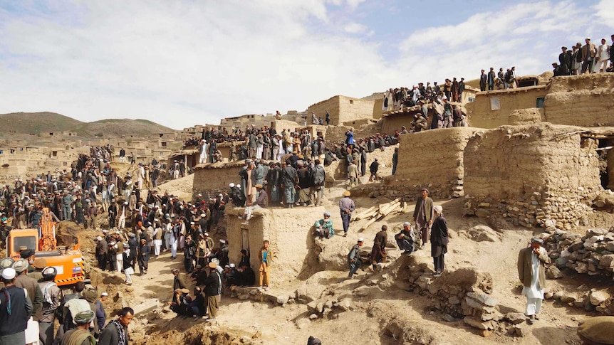 Afghanistan landslide