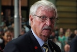 Anzac Day John Haines at dawn service in Sydney