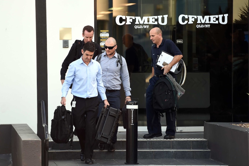 Federal Police raid CFMEU in Brisbane