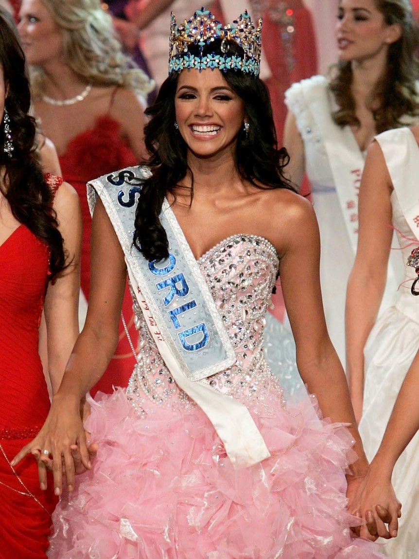 Miss Venezuela, Ivian Sarcos, wins the Miss World 2011 contestant in London.