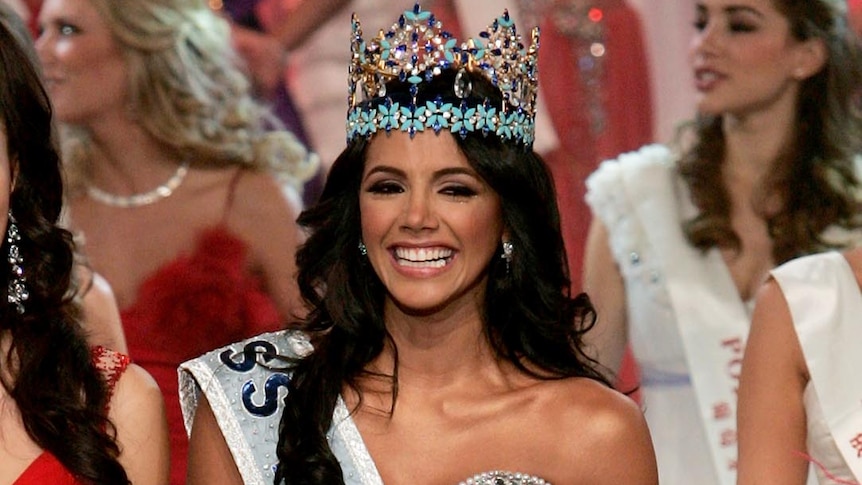 Miss Venezuela, Ivian Sarcos, wins the Miss World 2011 contestant in London.