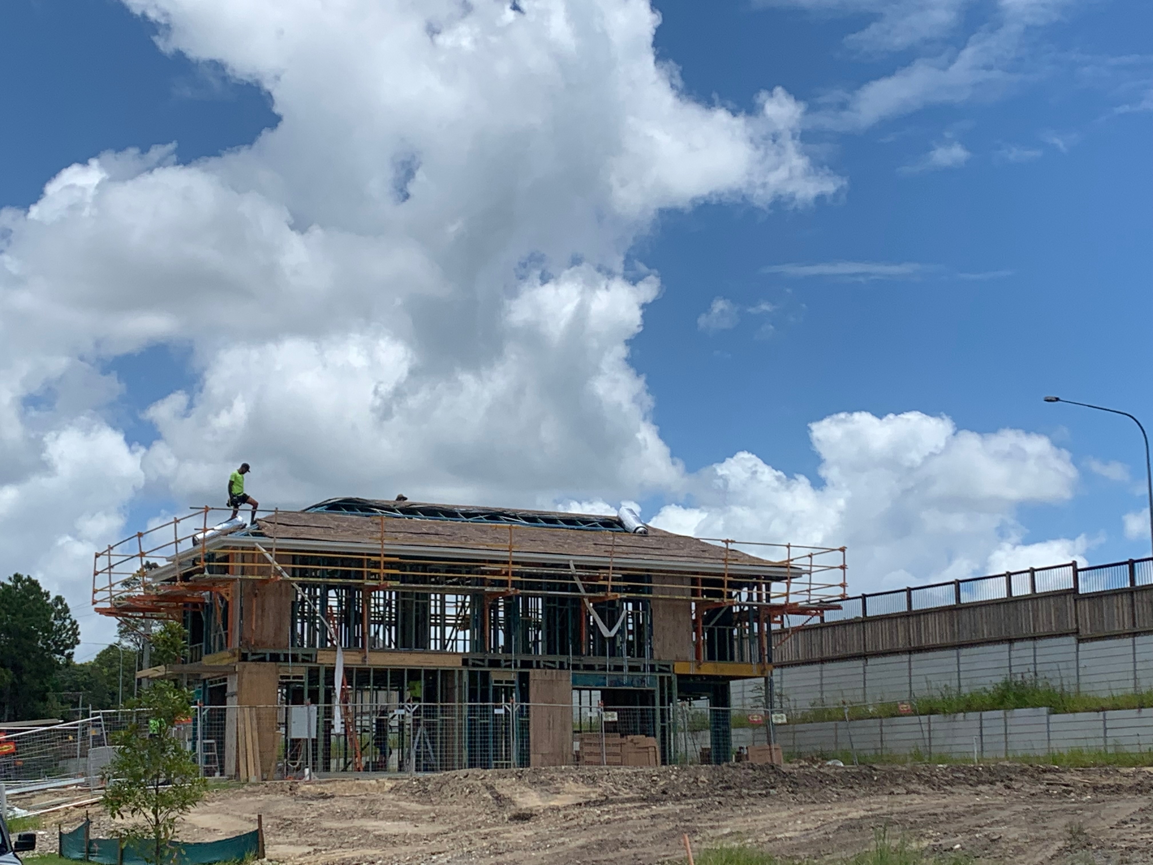 house under construction on the Northern Gold Coast
