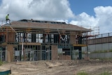 house under construction on the Northern Gold Coast