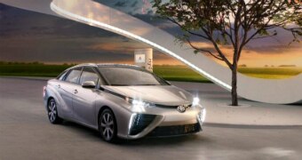 There are three hydrogen-fuelled Toyota Mirai cars in Australia.