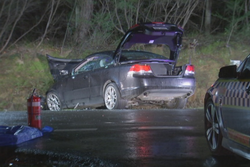 A car found in Langwarrin in Melbourne's south after the owner was abducted