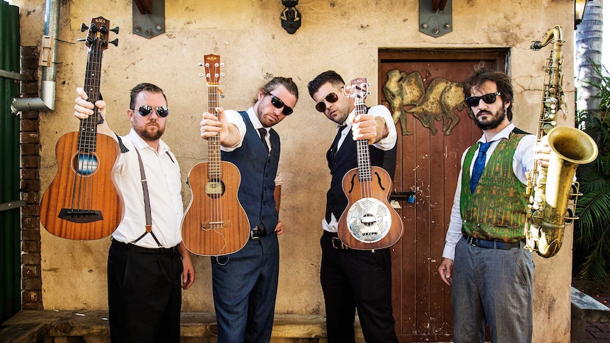 'Little guitars' rise up to take centre stage with Ukulele Death Squad ...
