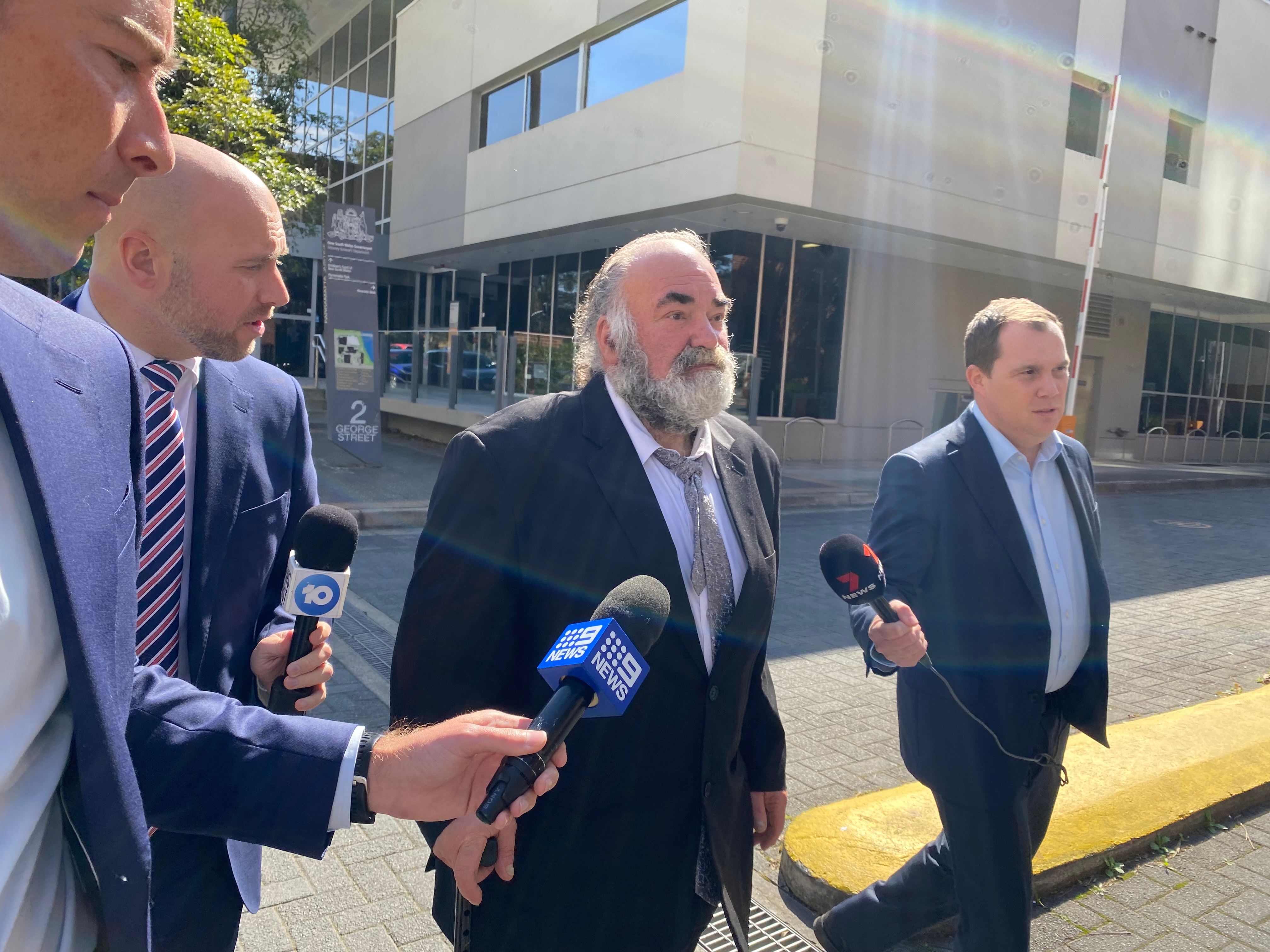 A group of men wearing suits