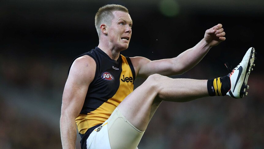 Off contract ... Jack Riewoldt