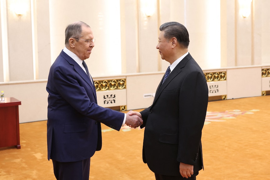 俄罗斯外长拉夫罗夫到访北京，为稍后普京访问铺平道路。