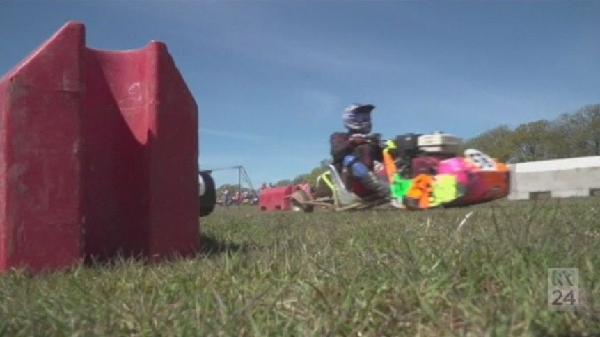 Lawnmower racing