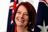 Prime Minister Julia Gillard speak to reporters at Parliament House