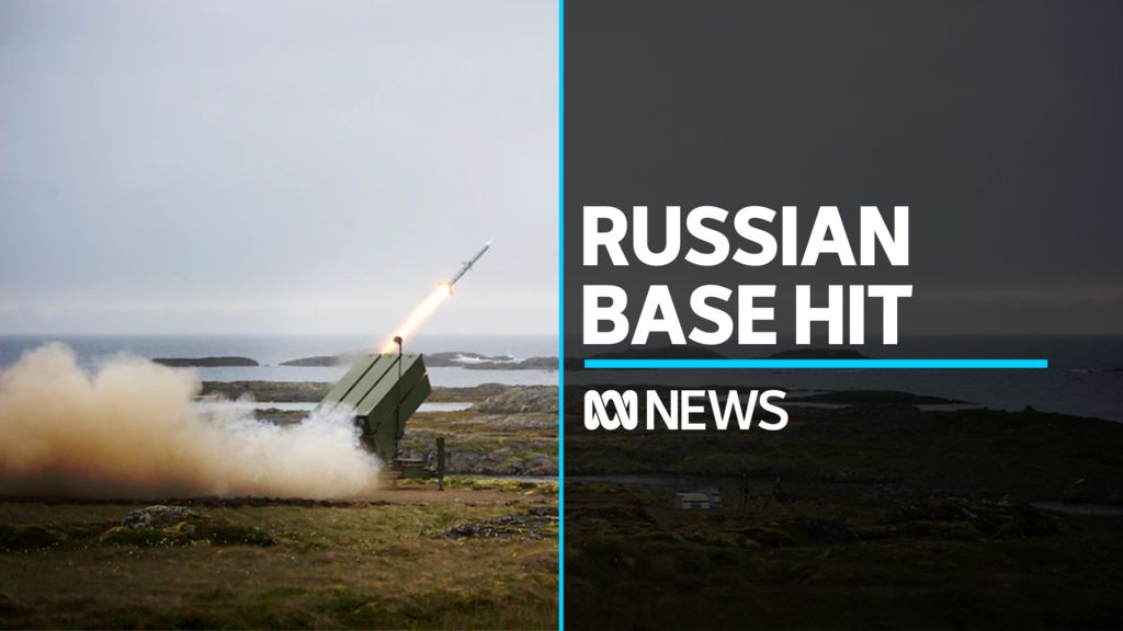 Drone strikes military base in Russia - ABC News