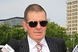 Peter Slipper arriving at the ACT Magistrates Court in December 2013.