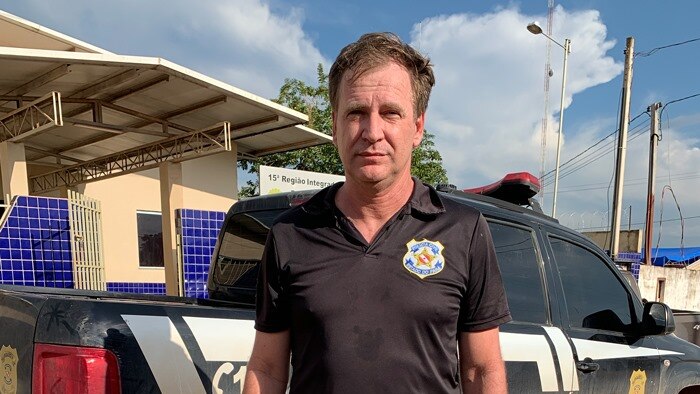 Novo Progresso police chief Conrado Wolfring