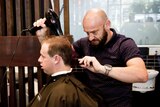 Men also are helped with style advice and grooming.