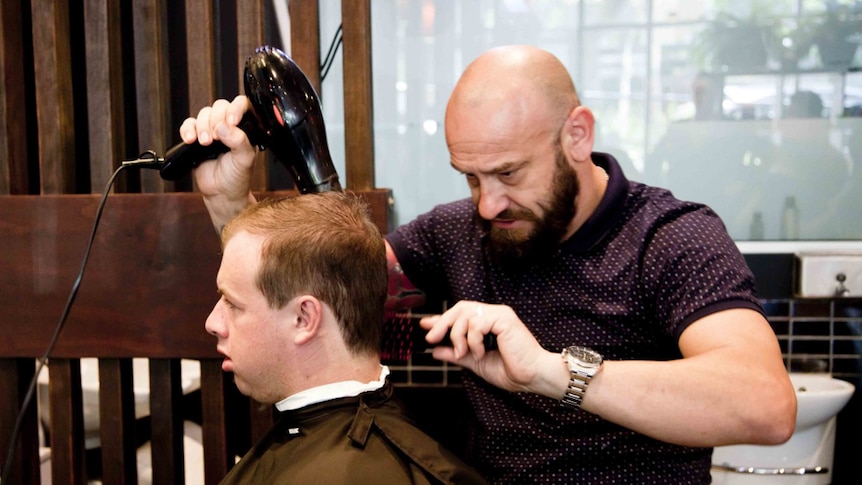 Men also are helped with style advice and grooming.
