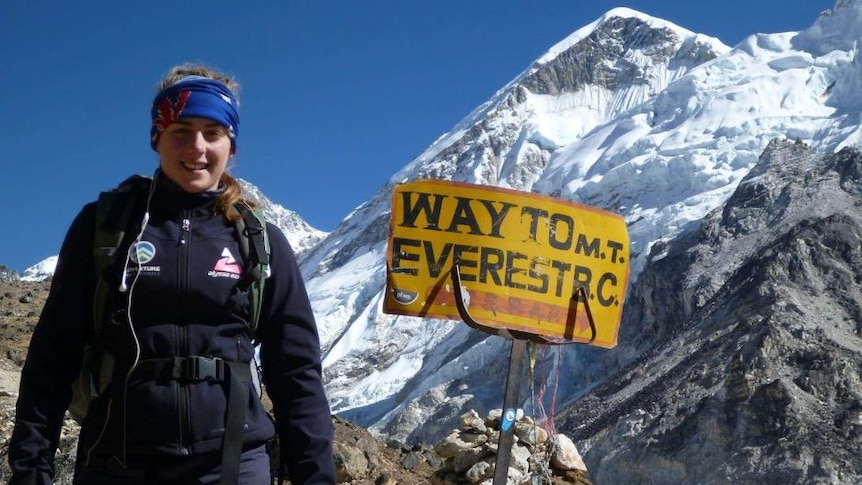 Alyssa Azar hopes to reach the summit of Mt Everest this year